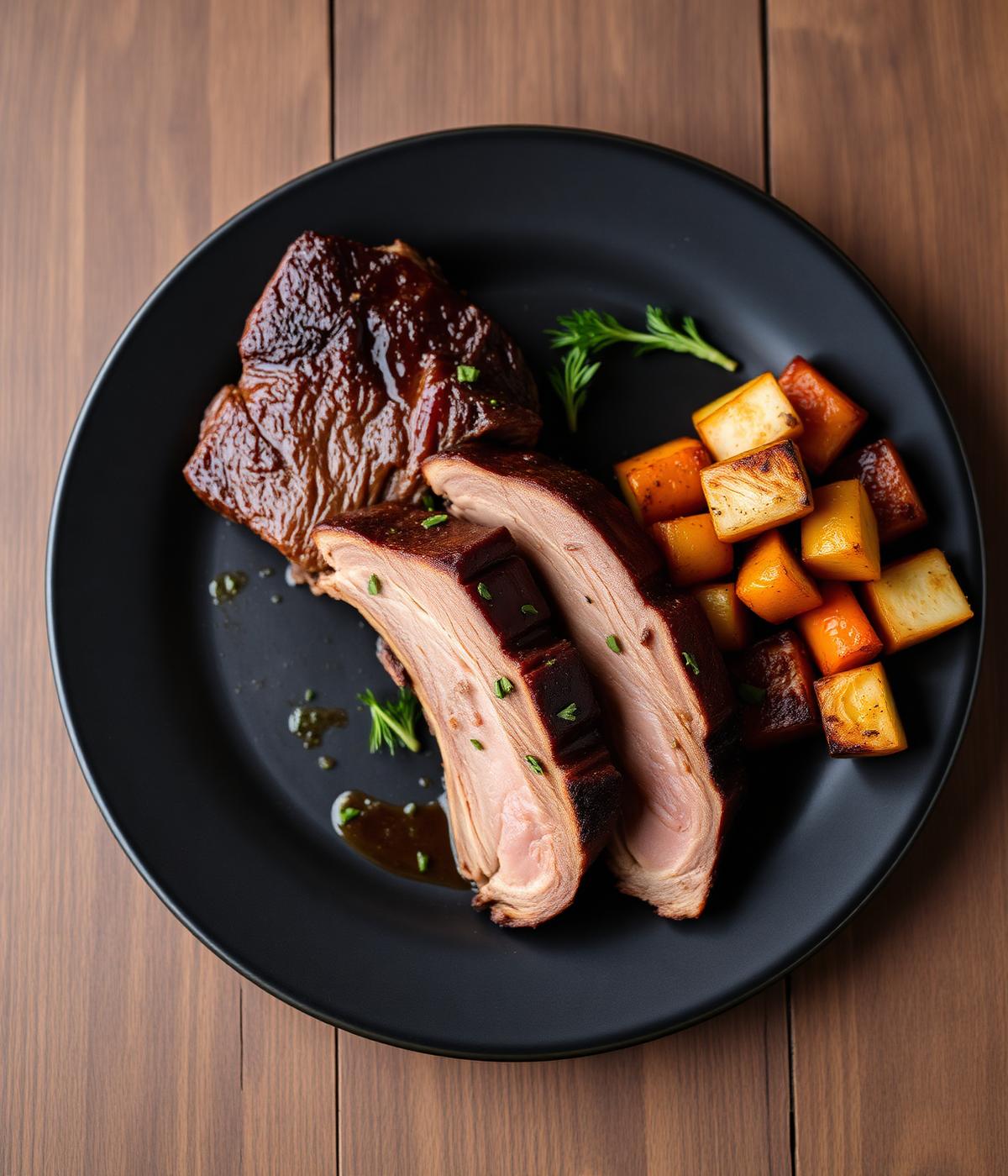 Prato especial de carnes