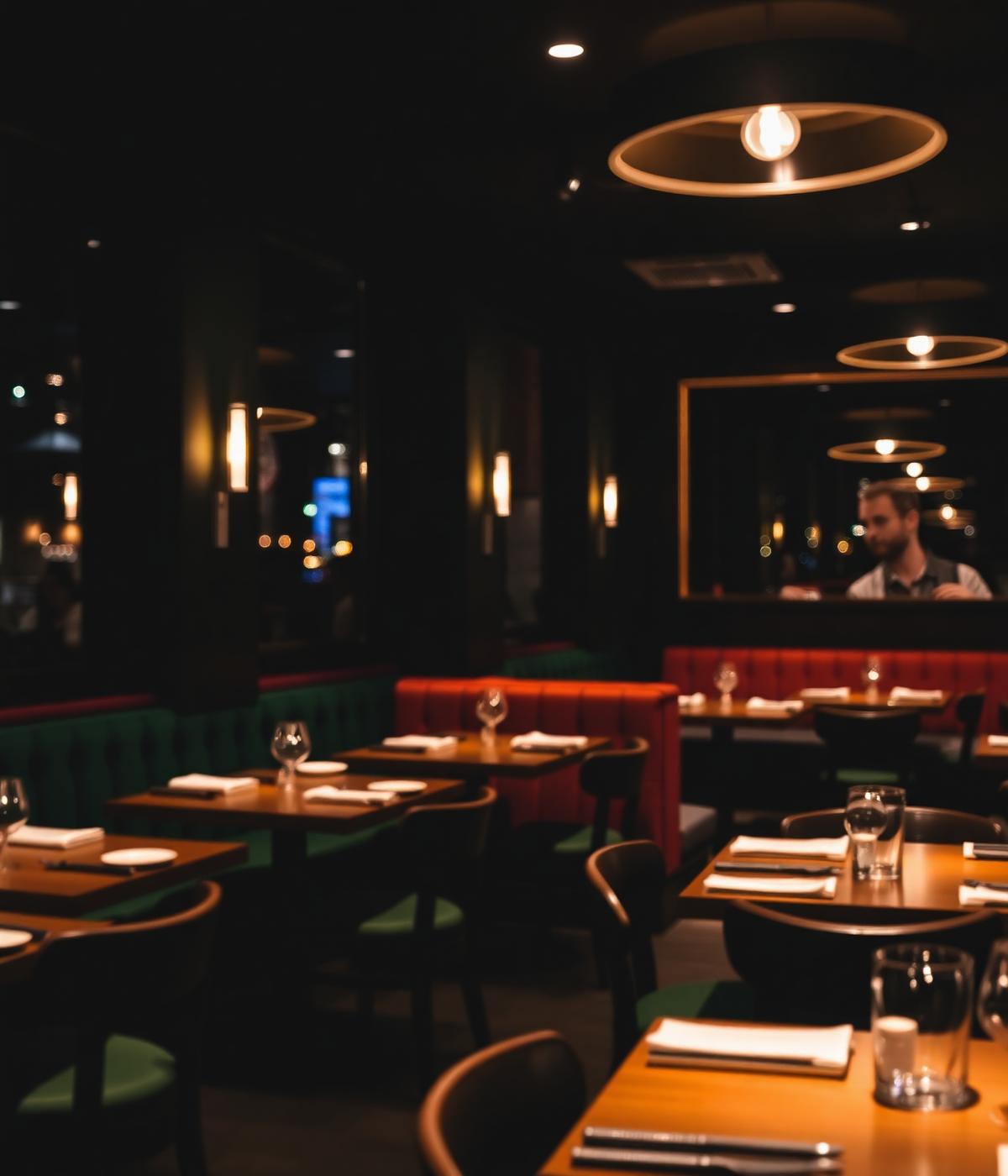 Ambiente interno do Nara Ribs Restobar